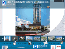 Tablet Screenshot of kientrung.com.vn